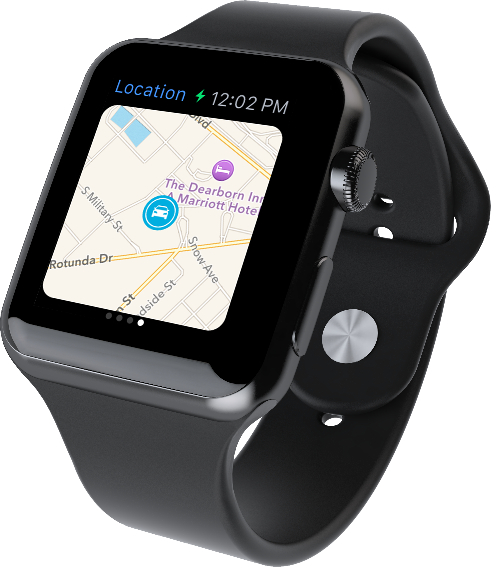 MyFord Mobile App for Apple Watch Location